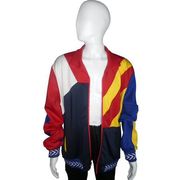 Reason Courtside Multicolor Men's Track Jacket Size XXL - Picture 2 of 7